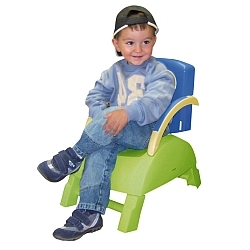 Krzesełko do karmienia z plastikowym śliniakiem BABYTOP Thermobaby Krzesełko do karmienia z plastikowym śliniakiem BABYTOP Thermobaby