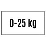 0-25 kg