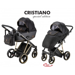 CRISTIANO SPECIAL Edition ADAMEX wózek wielofunkcyjny 2w1, 3w1, z fotelikiem, z bazą